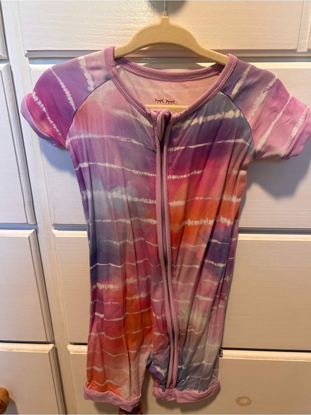Little Sleepies Tye dye shorty 18-24 months
